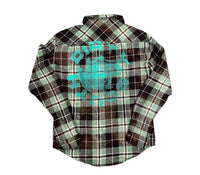 Teal Flannel