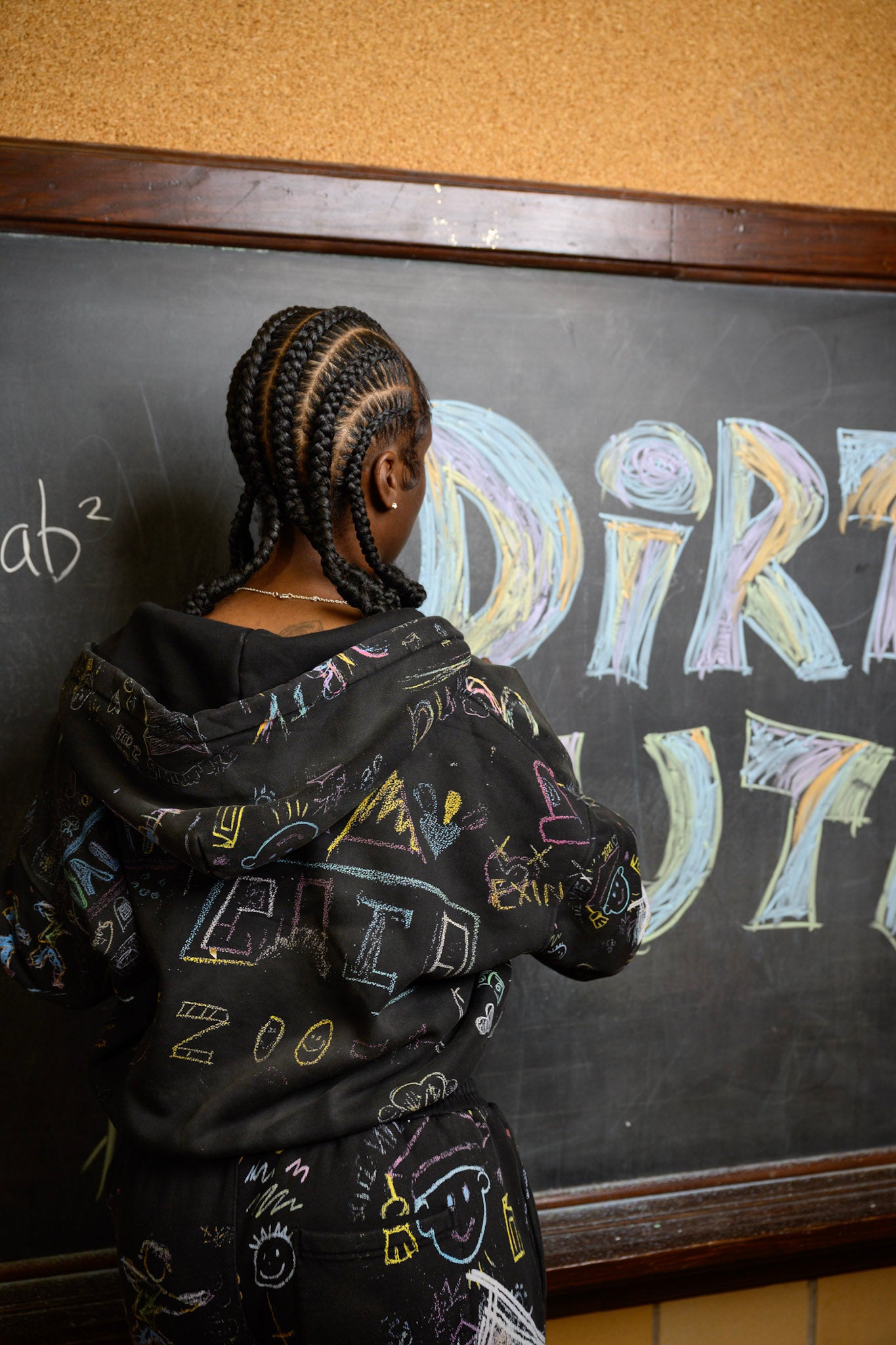 Chalkboard Zip-Up