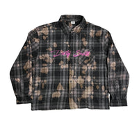 Bleach-stained Flannel