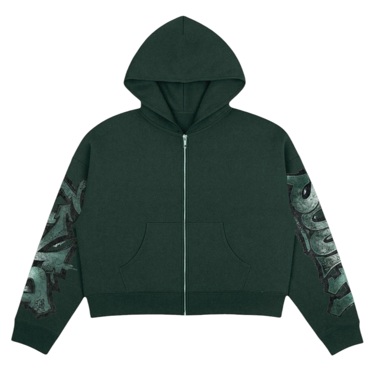 Forest Green Zip-Up
