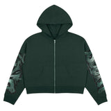 Forest Green Zip-Up
