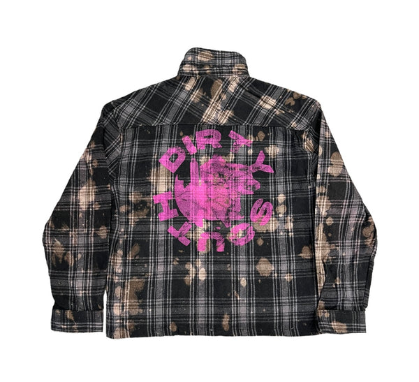 Bleach-stained Flannel